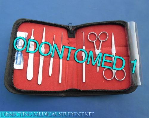 DISSECTING MEDICAL STUDENT KIT SURGICAL INSTRUMENTS