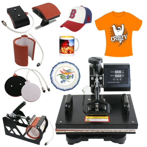 5 in 1 digital heat press machine dye sublimation heat press transfer mug hat for sale
