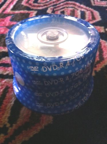 50 DISK SPINDLE Prodisc DVD-R 4.7 GB MEDIA SILVER HUB PRINTABLE INKJET