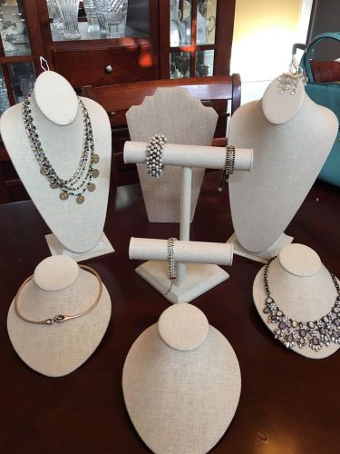 jewelry display stand lot