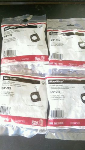 4 packs of Sioux Chief Sioux Strap 3/4&#034; 10 pack New!