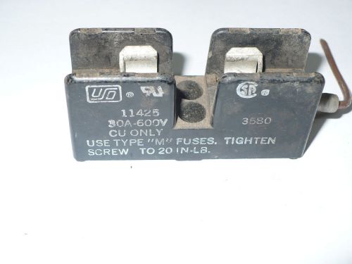 USO 11425 Fuse Holder, 30A, 1P, 600V, Used