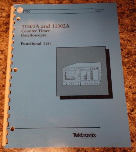Tektronix 11301A &amp; 11302A Procedure Manual