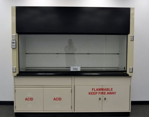 8&#039; labconco laboratory fume hood with flammable base cabs and epox (h410) for sale