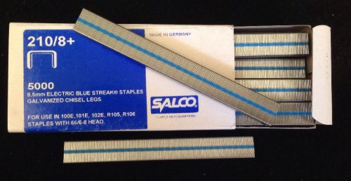 5000 SALCO 5/16&#034; Blue Streak Staples~Use with Saddle Stapler~Long~Box~FAST