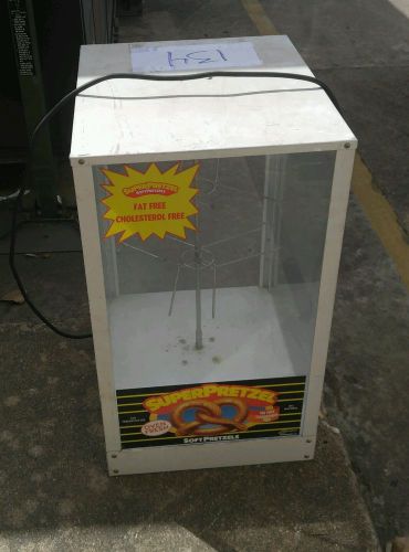 Heated Pretzel Display Case 750 ,Snack Food Twin Bulb 500W 120V Hot Temp