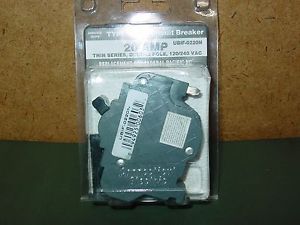 CONNECTICUT ELECTRIC TYPE UBI F 20 AMP Circuit Breaker UBIF-0220N old FPE 0220