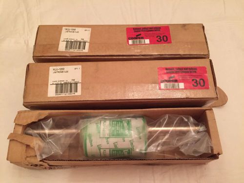 New bussmann klu 1200 amp class l fuse limitron cooper usa seller for sale