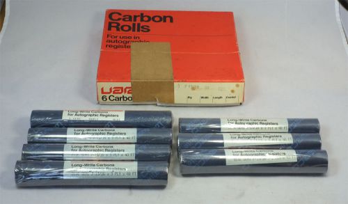 7 Uarco Autographic Register Carbon Paper Rolls