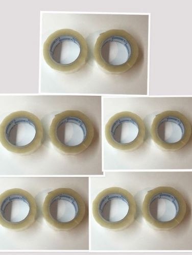 10 rolls acrylic box carton sealing tape 2 mil  2&#034; x110 yard(330 ft)!! i-tape for sale