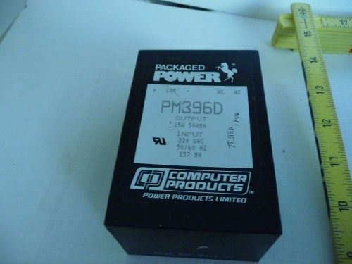 COMPUTER PRODUCTS/ PACKAGED POWER PM396D POWER SUPPLY +/- 15V- NEW OLD STOCK