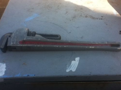 RIDGID Heavy Duty 18&#034; Aluminum Pipe Wrench