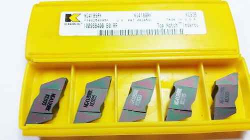 Kennametal NG4189RK KC935 Top Notch Grooving Carbide Inserts (QTY of 5) (Q 810)