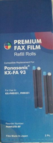 Genuine OEM Panasonic Premium Fax Film Refill Rolls (ink) for KX-FHD331 FHD351