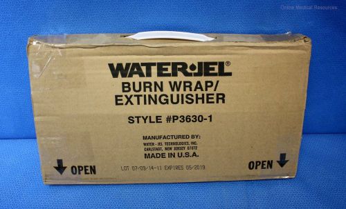 Water-jel 3&#034; x 2.5&#034; first aid burn blanket wrap extinguisher sterile p3630-1 for sale
