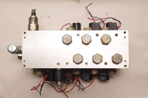 Modular Controls Large Hydraulic Manifold