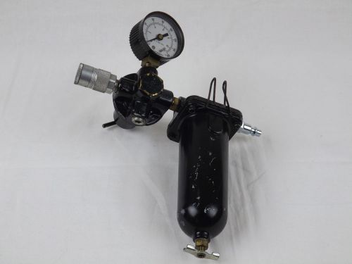 Air Pressure Regulator Filter Ashcroft Gauge Adjustable Paint Spray Pneumatic