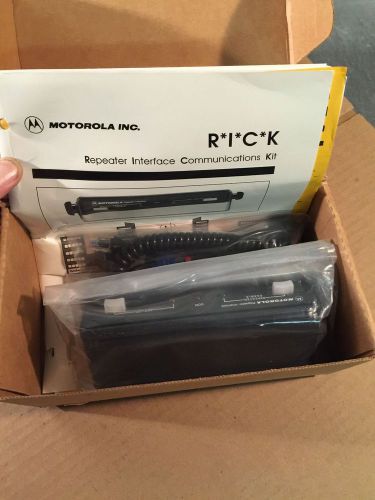 NEW Motorola OEM HLN3333B RICK BOX - REPEATER INTERFACE COMMUNICATIONS KIT LOOK!