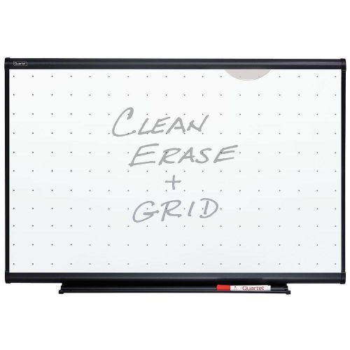 QUARTET 36&#034; x 48&#034; Prestige Total Dry Erase White Premium Board w/Grid TE544G NEW
