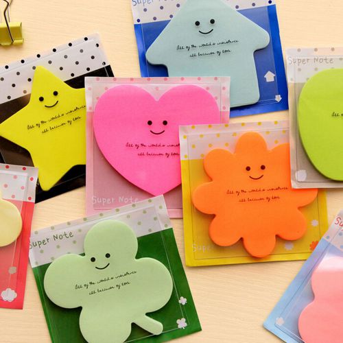 Cute Sticker Bookmark Point Marker Memo Flag Sticky Notes Candy PaperX1 EB