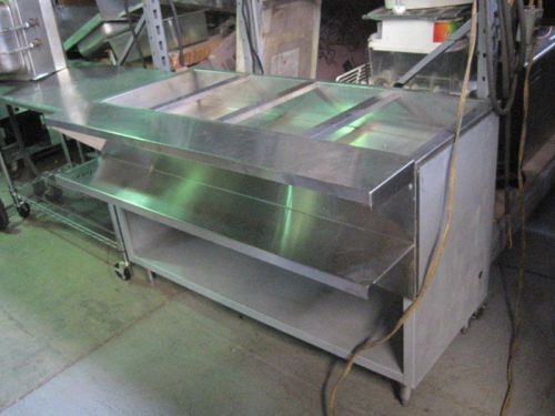 4 Compartment Gas Steam Table S/S