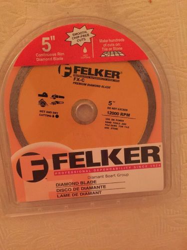 Felker 5&#034; Diamond Saw Blade