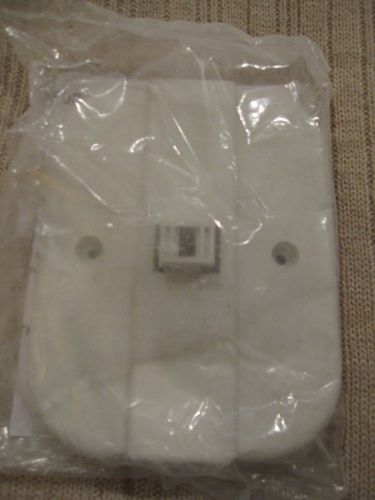 Acuity Lithonia Brand White Plastic Exit Light Canopy &amp; Mounting Plate NIB