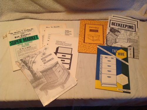 11 Pamphlets On Beekeeping 1 Supply Catalog From 1979