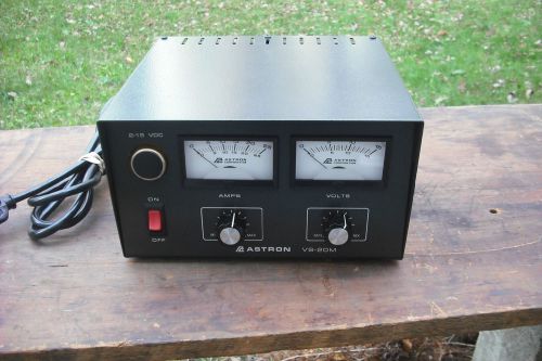 Astron VS-20M 2-15 V Adjustable DC Linear Power Supply 16A Cont 20 Amps ICS