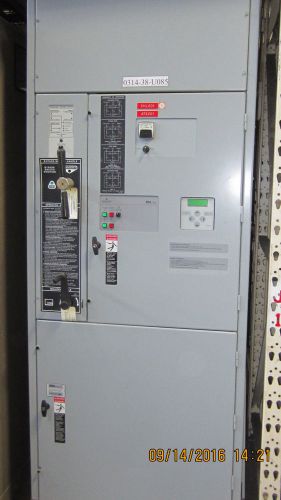 Used indoor automatic transfer switch n1 600amps  3 phase 60 hertz 480 volt asco for sale