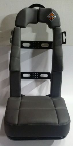 INTERNATIONAL 911 BATTALION SCBA OCCUPANT SEAT SAFETY FIRE TRUCK RESCUE GRAY
