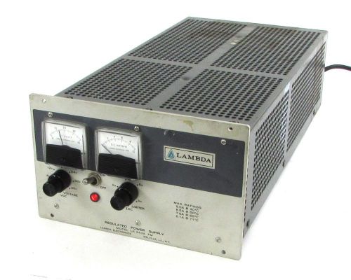 Lambda Model LK-343A-FM Regulated Power Supply 105-132VAC, 57-63Hz