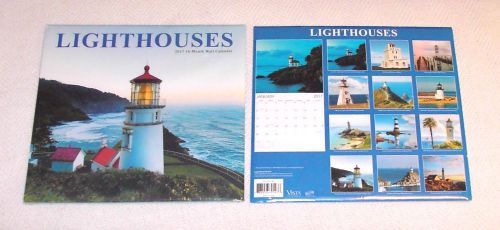 Lighthouses 2017 calendar - 16 month wall calendar - full color pictures for sale