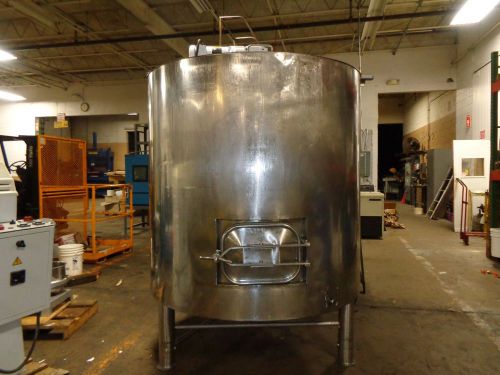 700 Gallon (2700 Liter) approx. Stainless Steel Three Zone Jacketed and Insulate