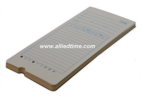 Allied Time USA 200 AT-4500 Time Cards