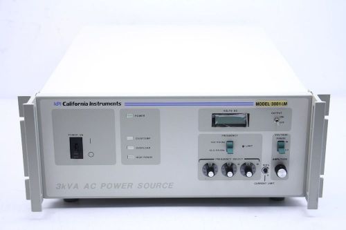 CALIFORNIA INSTRUMENTS 3001iM 3kVA AC POWER SOURCE  7000-430-1, SR57408