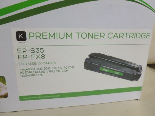 EcoPlus Laser Toner Cartridge Compatible w Canon FX8 S35 TROUBLE FREE &amp; SEALED
