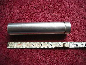 Seven-Inch Stainless Steel Tube with Cap