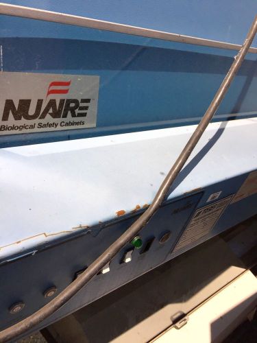 Nuaire nu-425-600 class ii type a/b3 fume hood safety warranty for sale