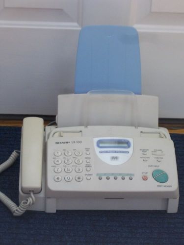 Sharp UX-300 Fax Machine and Telephone
