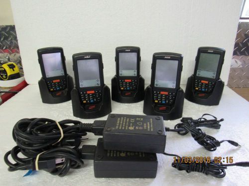 (Lot of 5) Janam XP20 XP20N-1NMLYC00 Handheld Scanners