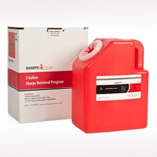 2 gallon sharps mail-back disposal system for sale