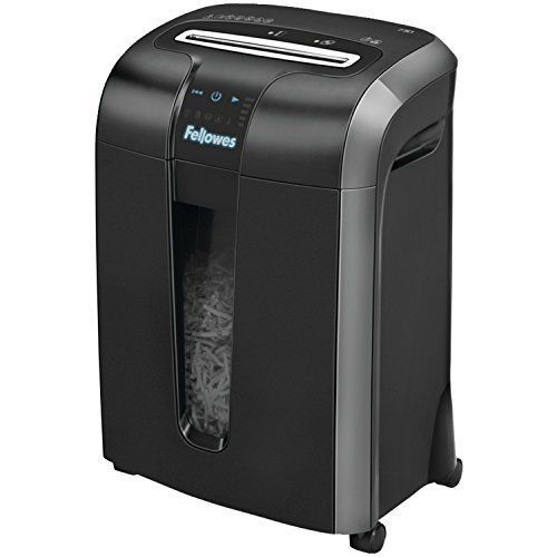 Fellowes Powershred 73Ci 100% Jam Proof 12-Sheet Cross-Cut Paper and Credit C...