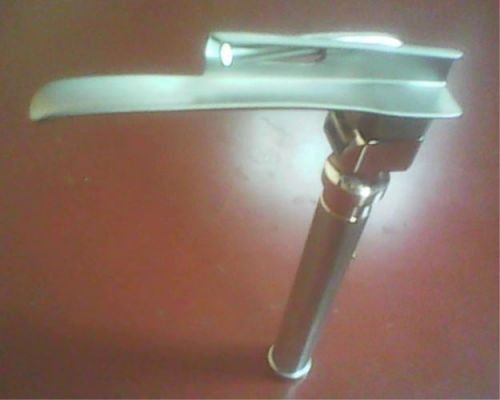 Fiber optic laryngoscope miller 4 blades led   1 handle for sale