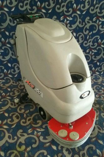 Pacific ace 20&#034; battery-powered automatic floor scrubber with free shipping! for sale