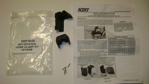 Scott  &#034;anti  rotation hose clamp kit&#034;  for scba  -  brand new for sale