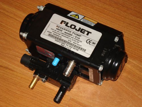 1 FLOJET BIB Beverage Pump - Model: N5000-515 - Soda/Syrup/CO2 - Clean/Tested!