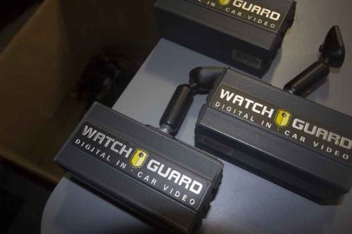 Watchguard cop car vid- lot of 3 combo camera wga106 &amp; watch guard dv-1 dash cam for sale