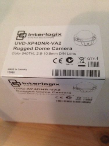 Interlogix UVD-XP4DNR-VA2 High Resolution Vandal-Resistant Dome Camera