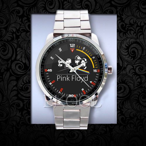 354 PINK FLOYD  Vintage Logo Sport Metal Watch Design On Sport Metal Watch